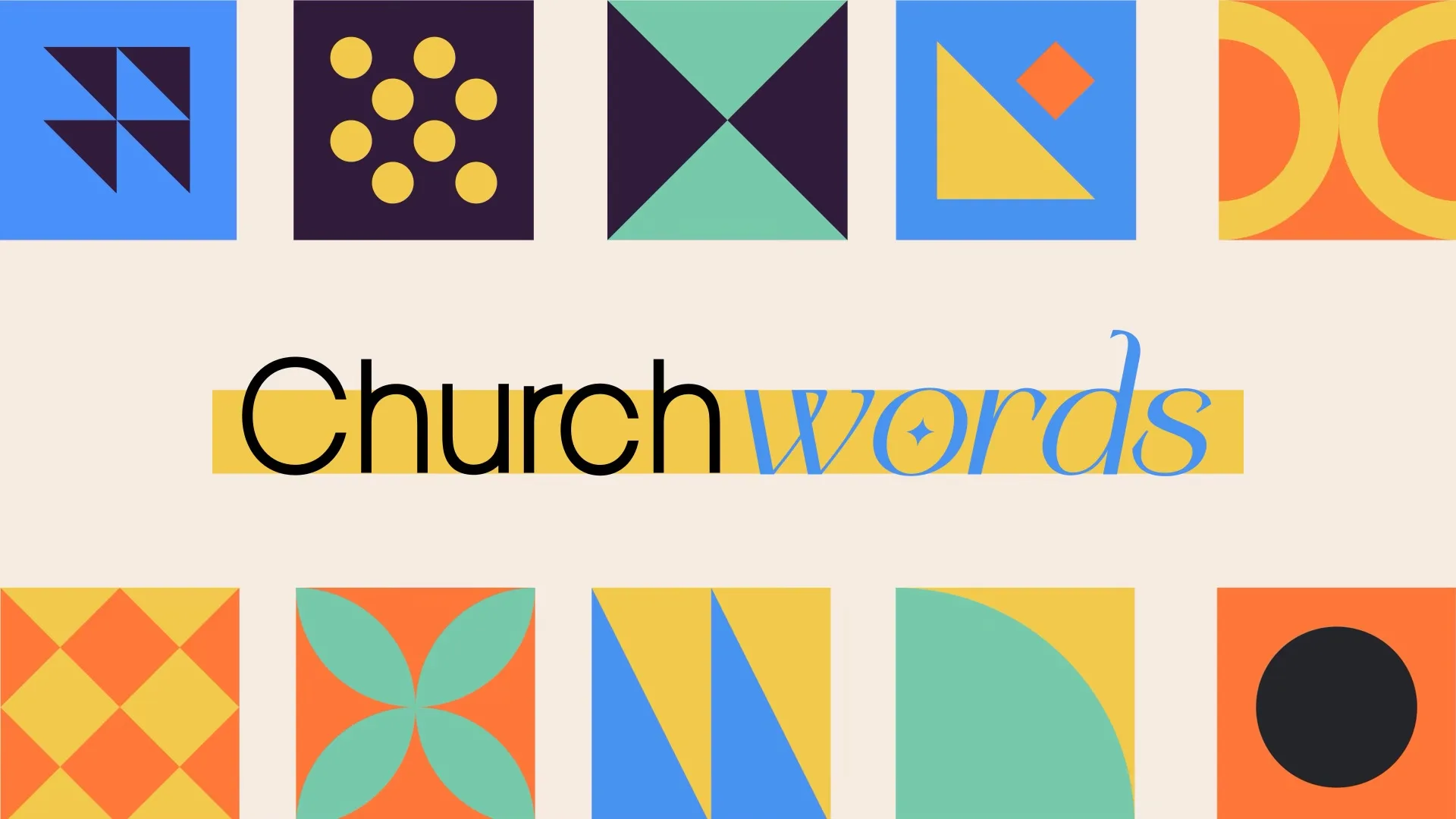 Church Words
