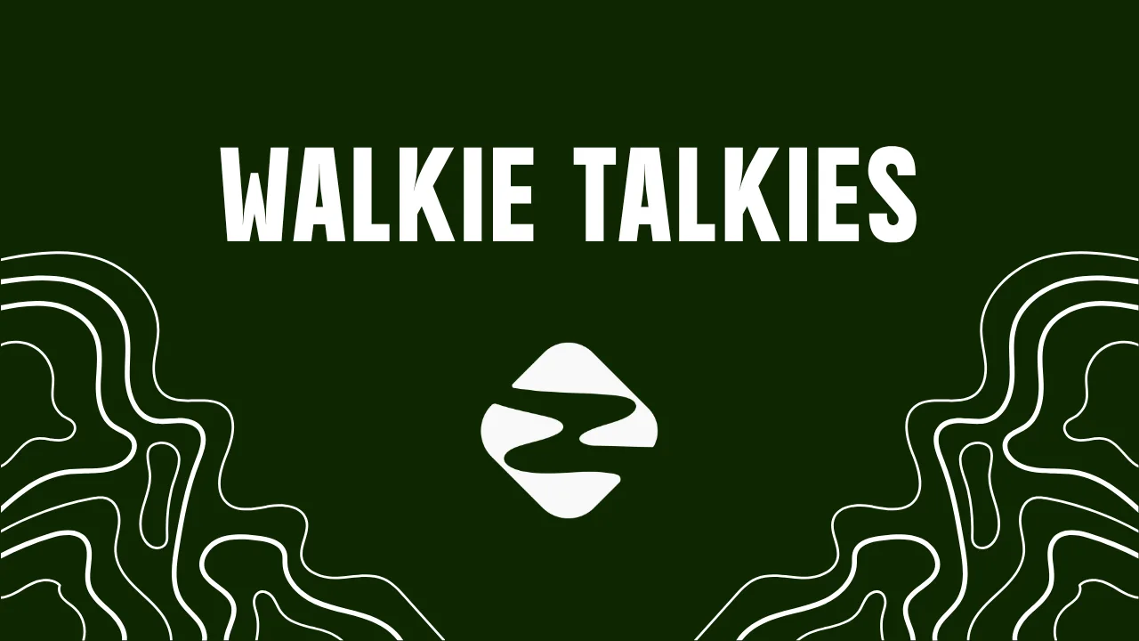 Walkie Talkies small group